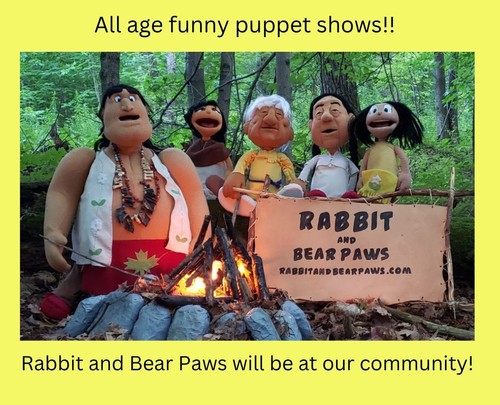 Rabbit and Bear Paws