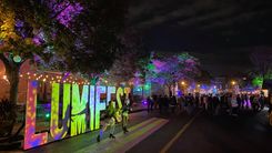 Lettres géantes LUMIFEST